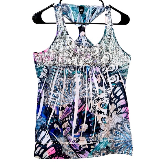 Women’s Sequins Halter Top - Picture 1 of 5